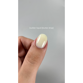 TOUCH. Liquid Builder Gel, Butter Drop, 15 ml, міцний рідкий гель для нарощування #2
