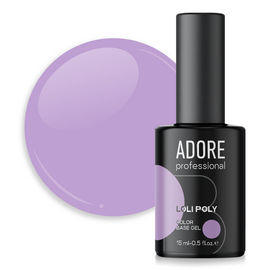ADORE. Loli Poly Base, №01, Peri, 15 ml. Кольорова полібаза #1