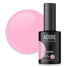 ADORE. Loli Poly Base, №05, Doll, 15 ml. Кольорова полібаза #1