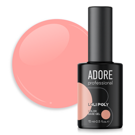 ADORE. Loli Poly Base, №06, Pie, 15 ml. Кольорова полібаза #1