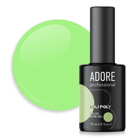 ADORE. Loli Poly Base, №10, Fresh, 15 ml. Кольорова полібаза #1