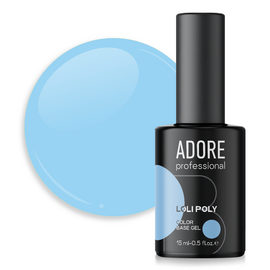ADORE. Loli Poly Base, №13, Foam, 15 ml. Кольорова полібаза #1