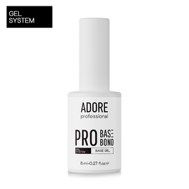 ADORE. PRO Base-Bond, clear, 8 ml. Прозора тонка база для гелевої системи #1