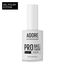 ADORE. PRO Base Classic, clear, 15 ml. Прозора база для гель-лаку #1