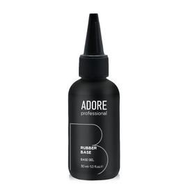 ADORE. Rubber base, clear, 30 ml. Прозора каучукова база #1