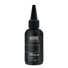 ADORE. Stop Scratch Top coat, with UV-filters, 30 ml. Надміцний топ без липкого шару, з УФ-фільтрами #1