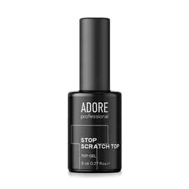 ADORE. Stop Scratch Top coat, with UV-filters, 8 ml. Надміцний топ без липкого шару, з УФ-фільтрами #1