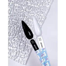 LUNAmoon. Gel Polish #01, Black, 8 ml, гель-лак, чорний #2
