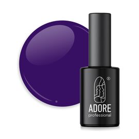 ADORE. Gel Polish, #132, Retro, 8 ml. Гель-лак, насичений фіолетовий #1