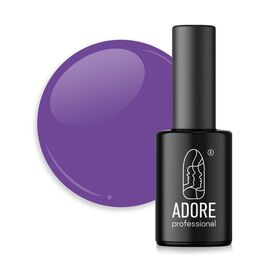 ADORE. Gel Polish, #165, Pur-pur, 8 ml. Гель-лак, темно-пурпурний #1