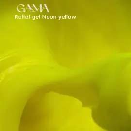 GA&MA. Relief gel, neon yellow, 5 g, рельєф гель, неоновий жовтий #2