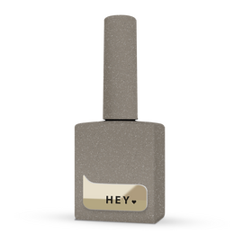 HEYLOVE. Reflective Gel Polish, DEMURE, 15 ml, гель-лак, сіро-бежевий зі срібними світловідбиваючими частинками #1