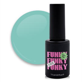 ADORE. Funky Color Top coat, №05, Mint, 8 ml. Вітражний топ, м'ятний #1