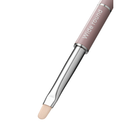 HEYLOVE. Brush, WIDE ROUND, Пензлик для гелю #2