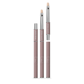 HEYLOVE. Brush, WIDE ROUND, Пензлик для гелю #1