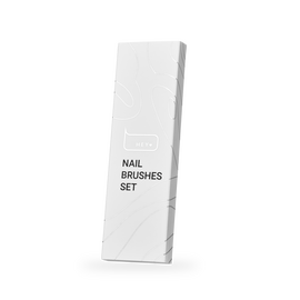 HEYLOVE. Nail Brushes Set, Набір пензликів 5 штук #1