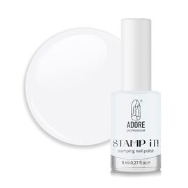 ADORE. Stamping nail polish, №1, 10 ml. Лак для стемпінгу #1