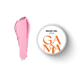 GA&MA. Relief gel, rose, 5 g, рельєф гель, трояндовий #1