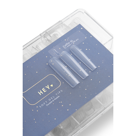 HEYLOVE. Gel Tips, Coffin XL, 500 pcs,  Гелеві Тіпси, балерина XL, 500 шт #2