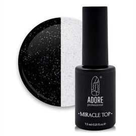 ADORE. Miracle Top coat, №05, Golographic shimmer, 8 ml. Топ з голографічним мерехтінням #1