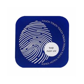 TOUCH. No Wipe Top coat, no UV-filters, 30 ml, глянцевий топ для темних відтінків, без липкого шару #1
