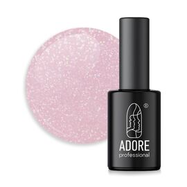 ADORE. Gel Polish, #435, Radiant, 8 ml. Гель-лак, рожево-бузковий голографік #1