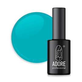 ADORE. Gel Polish, #484, Mariner, 8 ml. Гель-лак, бірюзово-блакитний #1