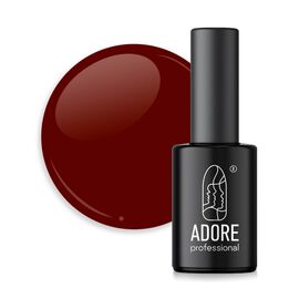 ADORE. Gel Polish, #496, Black cherry, 8 ml. Гель-лак, темно-вишневий #1
