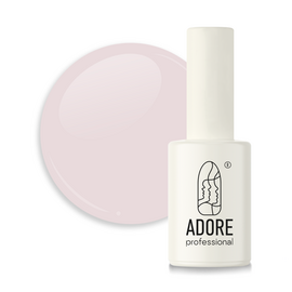 ADORE. French Gel Polish, #F-06, Veil, 8 ml. Гель-лак, прохолодний рожевий #1
