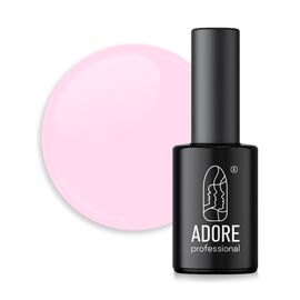ADORE. Pastel Gel Polish, #P-02, Soft pink, 8 ml. Гель-лак, пастельний теплий рожевий #1
