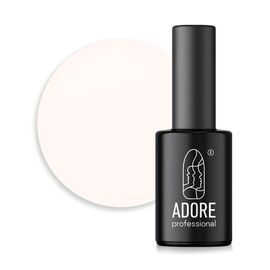 ADORE. Pastel Gel Polish, #P-06, Soft white, 8 ml. Гель-лак, пастельний кермовий #1