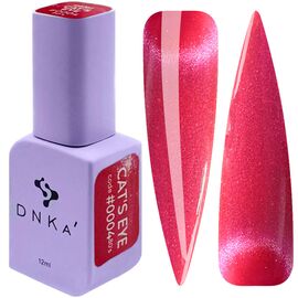 DNKa’. Gel Polish, 80's, Glows in the dark Cat's eye, #0004, 12 ml, гель-лак люмінісцентний "котяче око" #1