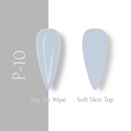 ADORE. Pastel Gel Polish, #P-10, Soft blue, 8 ml. Гель-лак, пастельний світло-блакитний #2