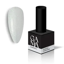 GA&MA. Diamond base #3 Milky, 15 ml, молочна #1