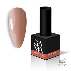 GA&MA. Cover base #18, ALMOND, 15 ml (формула одного шару) #1