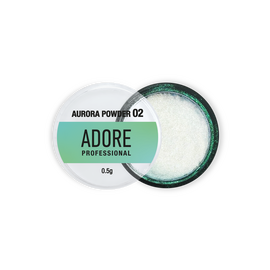 ADORE. Aurora Powder #02, 0.5 g. Втирка-хамелеон, рожево-зелена #1