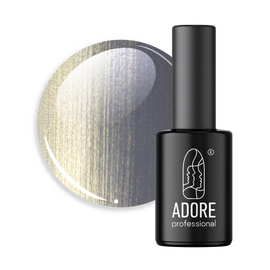 ADORE. Wild Pearls Gel Polish, #W-01, Gold pearl, 8 ml. Перламутровий гель-лак, теплий перламутр #1