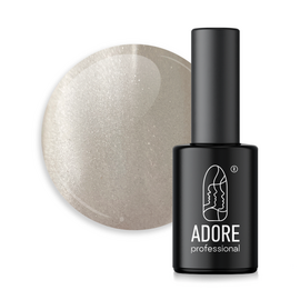 ADORE. Cat's Eye Gel Polish, #Mm-11, Zinc, 8 ml. Вітражний гель-лак "котяче око", біле золото #1