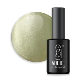 ADORE. Cat's Eye Gel Polish, #Mm-12, Palladium, 8 ml. Вітражний гель-лак "котяче око", зелений чай #1
