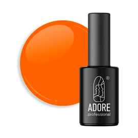ADORE. Neon Max Gel Polish, #Nn-05, Core, 8 ml. Гель-лак, яскраво-помаранчевий #1