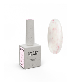NOTD. Cover Base Potal, NEW Formula #40, 10 ml, насичена молочна база з рожевою поталлю #1