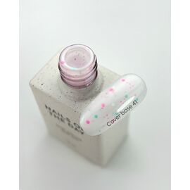 NOTD. Cover Base Confetti , NEW Formula #41, 10 ml, насичена молочна база з конфетті #2