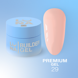 LUNAmoon. Premium Builder Gel #29, 30 ml, моделюючий гель #1