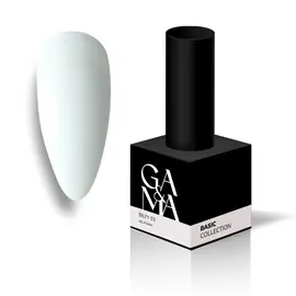 GA&MA. Gel polish #3 WARM WHITE, 15 ml, гель-лак, теплий білий #1