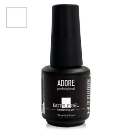 ADORE. Bottle Gel, 15 ml, #01, Milky. Гель для зміцнення, молочний #1
