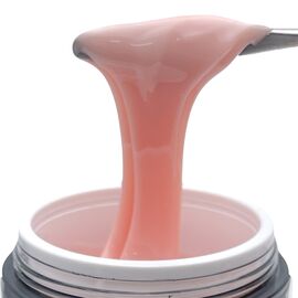 ADORE. One Drop Gel, 30 g, #03, Melted caramel. Гель для нарощування, персиково-рожевий #2
