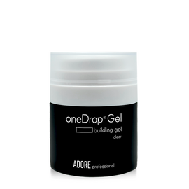 ADORE. One Drop Gel, 30 g, Clear. Гель для нарощування, прозорий #1