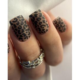 ADORE. Stamping nail polish, №2, Charcoal, 8 ml. Лак для стемпінгу, чорний #2