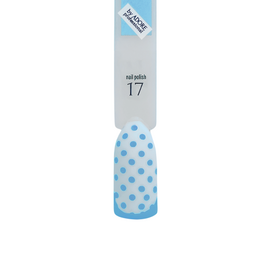 ADORE. Stamping nail polish, №17, Baby blue, 8 ml. Лак для стемпінгу, світло-блакитний #2
