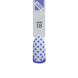 ADORE. Stamping nail polish, №18, Thistle, 8 ml. Лак для стемпінгу, світло-бузковий #2